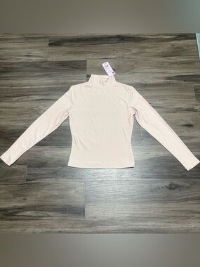 wild fable Soft Cream Turtleneck Long Sleeve Top